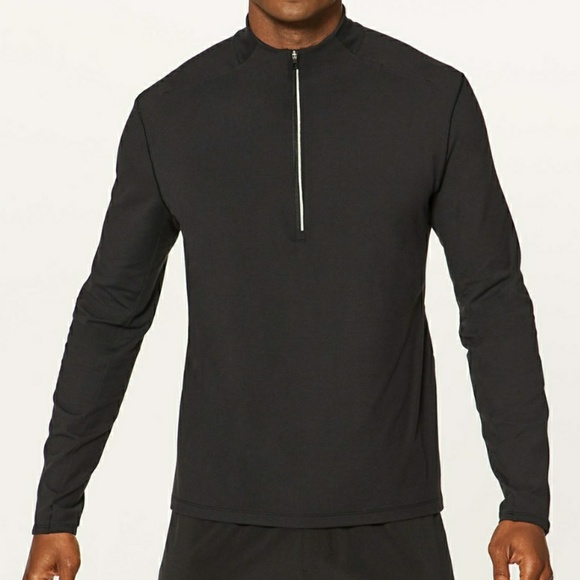 lululemon athletica Other - Lululemon Surge Warm 1/2 Zip Black Size Small NWT